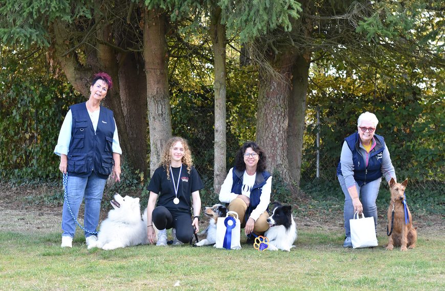 1. Rally Obedience-Turnier beim HSV Kieselbronn